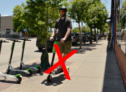 E-SCOOTER-violation